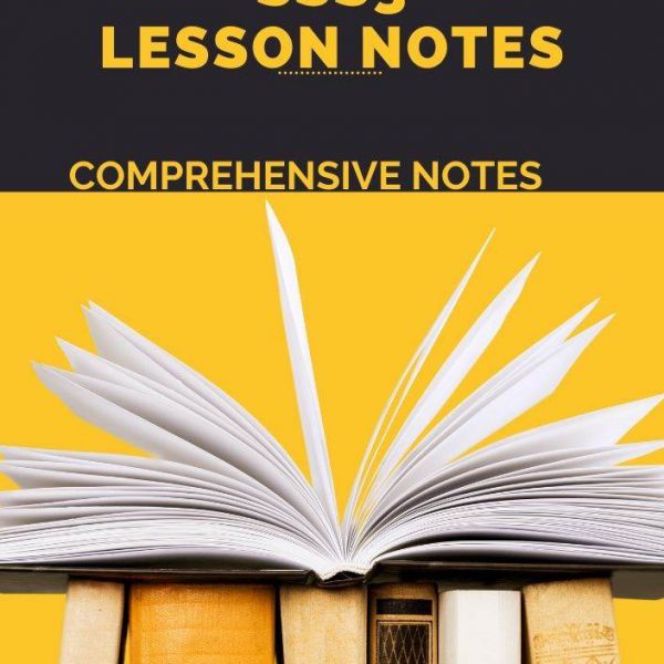 ss3 LESSON NOTES