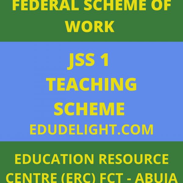 Federal Scheme of work JSS1