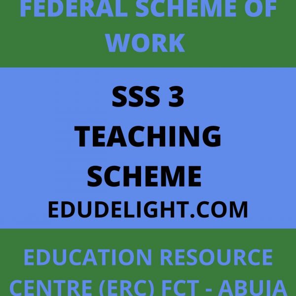 Federal Scheme of work SS3