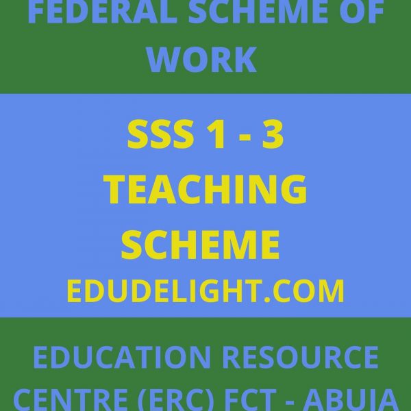 Federal Scheme of work SS1 - SS3