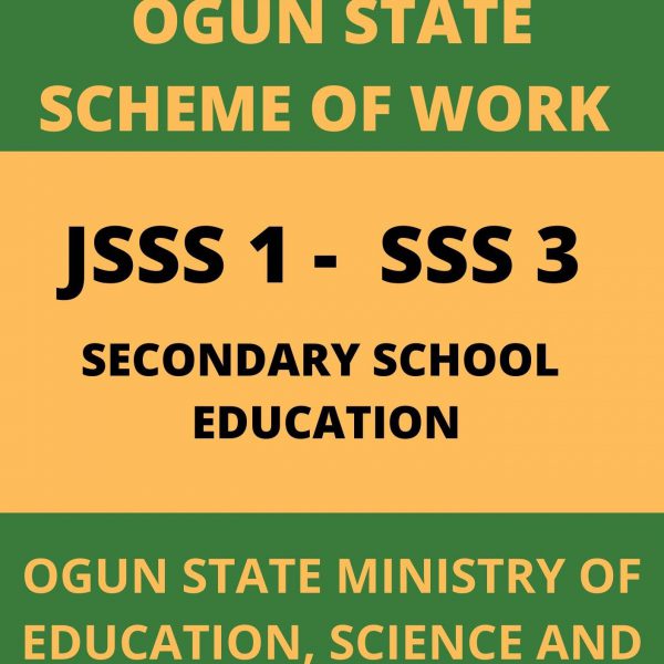 Ogun State Scheme of Work JSS1 - SS3