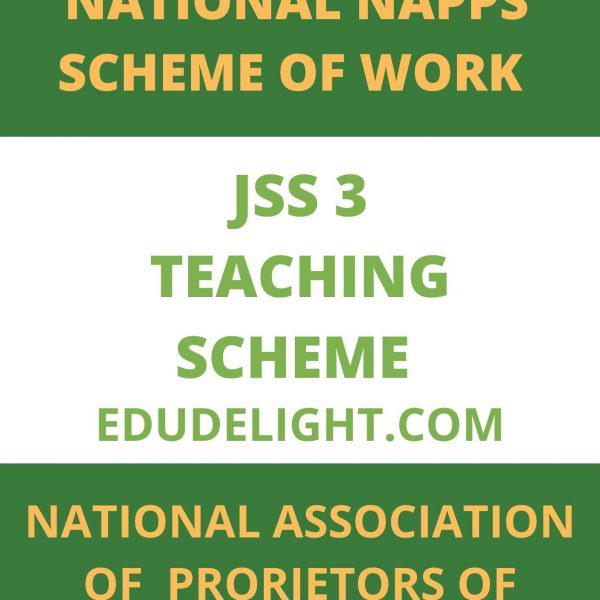 National NAPPS Scheme JSS3