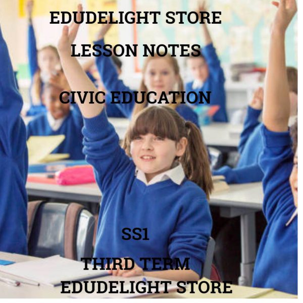 Civic Education SS1 Third Term Lesson Note Edudelight