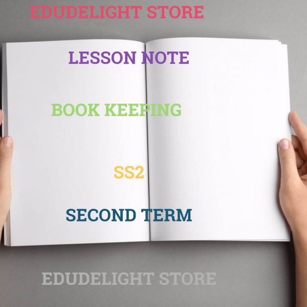 Book Keeping SS2 Second Term Lesson Note Edudelight
