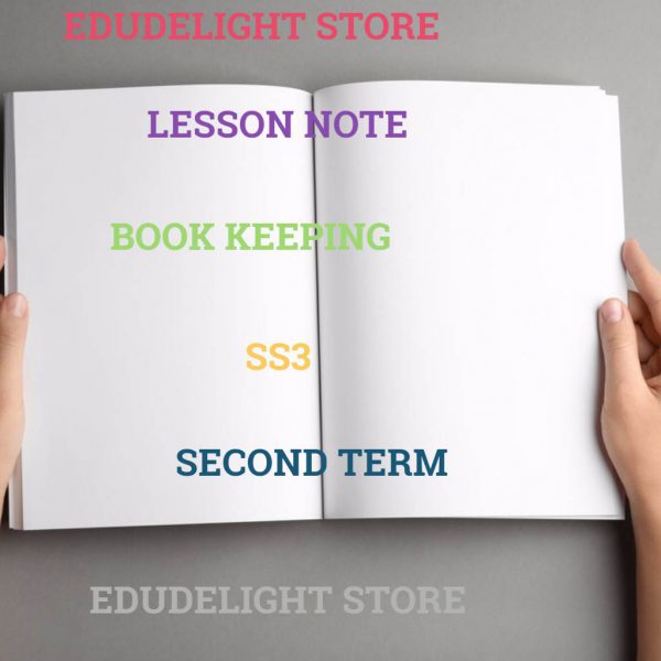 Book Keeping SS3 Second Term Lesson Note Edudelight