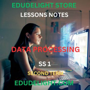 Data Processing Lesson Notes for SSS1 Second Term - Edudelight Store