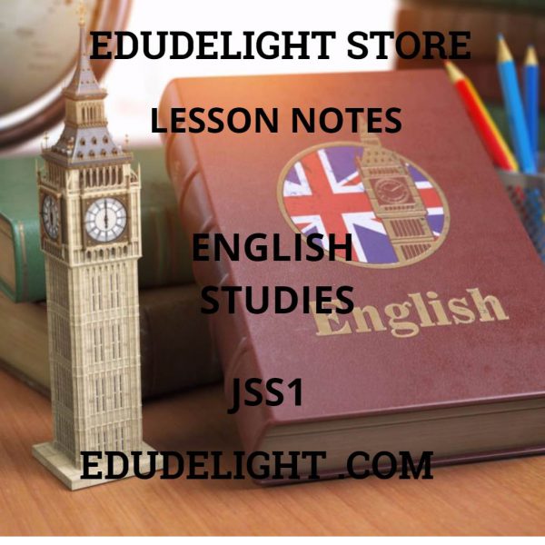 English Studies JSS1 Lesson Note